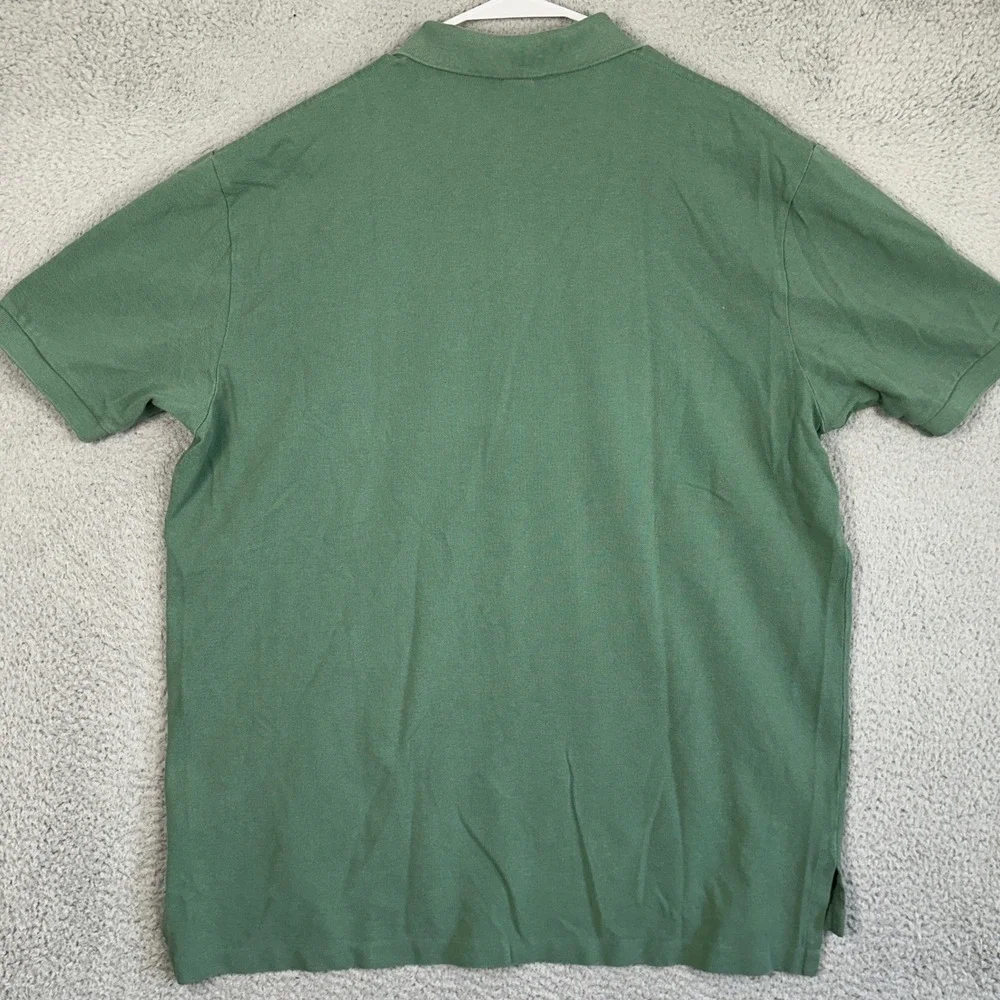 Polo Ralph Lauren Polo Shirt Mens 2XL Green Casual Rugby Short Sleeve Pony Logo